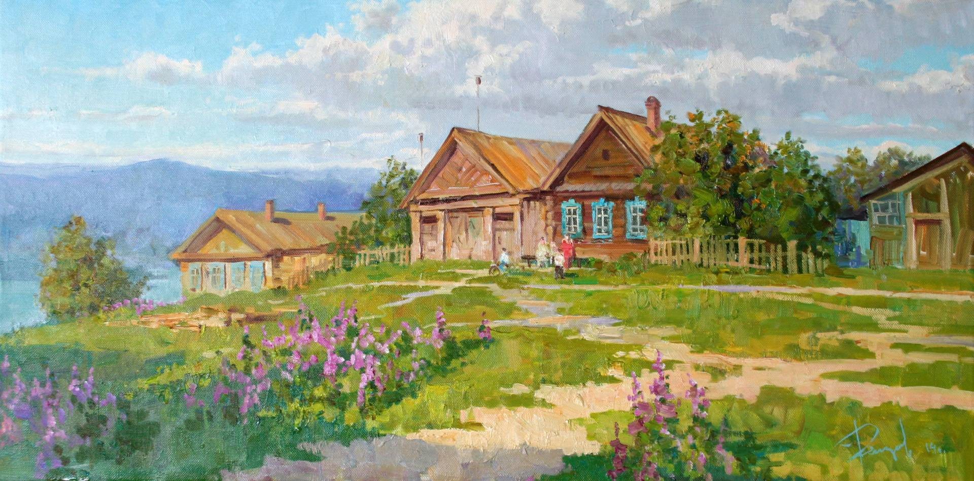 Деревенская улица, Александр Ремезов